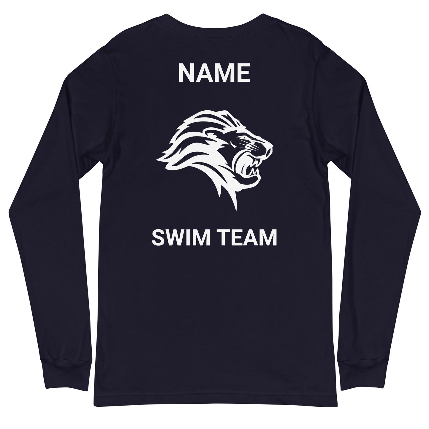 ZIS MS Swim Team Long Sleeve Shirt (Adult Sizes)