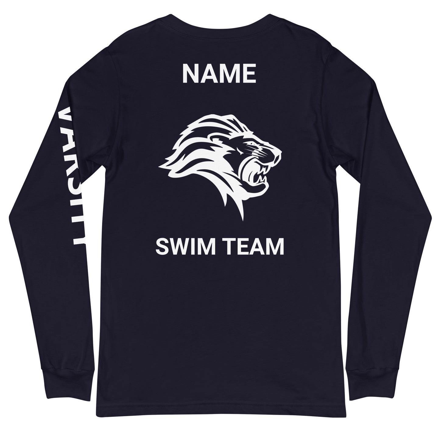 ZIS Varsity Swim Team Long Sleeve Shirt (Adult Sizes)