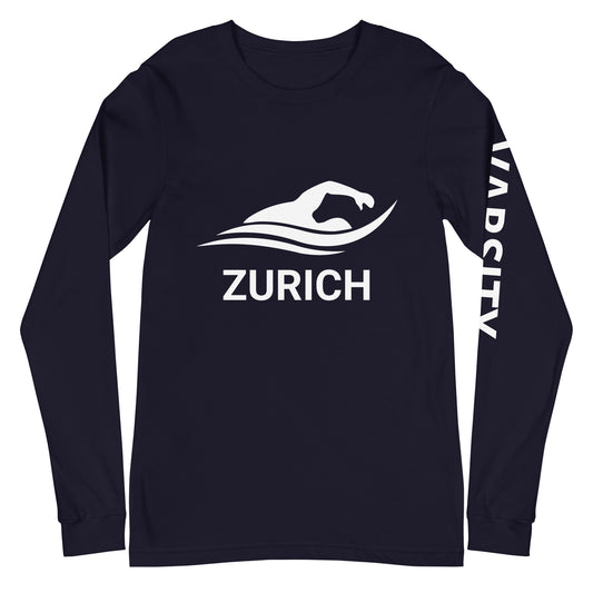 ZIS Varsity Swim Team Long Sleeve Shirt (Adult Sizes)